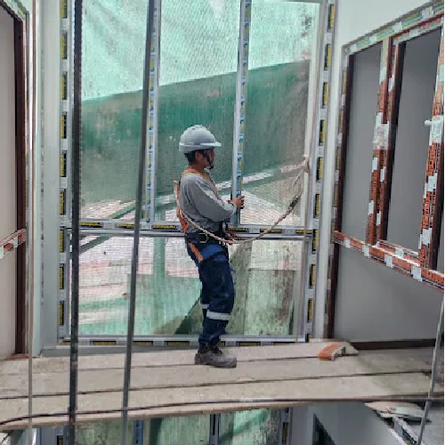 Resultado final de ventanas de PVC instaladas con acabado moderno y hermético